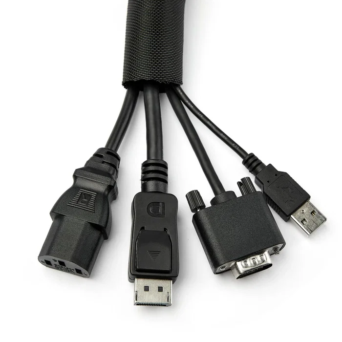 StarTech WKSTNCM2 Funda de Gestión de Cables de 4,6 m
