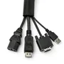 StarTech WKSTNCM2 Funda de Gestión de Cables de 4,6 m
