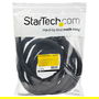 StarTech WKSTNCM2 Manga para Gestión de Cables 4.6m (15 ft), Revestimiento de Tela Recortable, Ocultador y Organizador de Cables