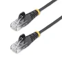 Startech Cable Ethernet Cat6 Delgado 2m RJ45 Negro N6PAT200CMBKS