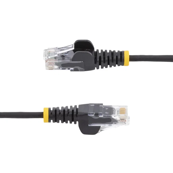 Startech Cable Ethernet Cat6 Delgado 2m RJ45 Negro N6PAT200CMBKS Startech Cable Ethernet Cat6 Delgado 2m RJ45 Negro N6PAT200CMBKS