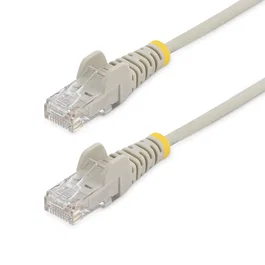 Startech.com Cable de Red CAT6 Delgado 2m Gris RJ45 Snagless