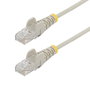 Startech Cable de Red Ethernet Cat6 2m, Conectores RJ45 sin Enganches, Color Gris