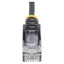 StarTech Cable Cat6 50cm Delgado, Conectores RJ45 Sin Enganches, Negro