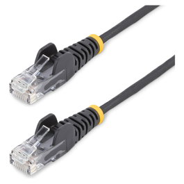 StarTech Cable Cat6 50cm Delgado, Conectores RJ45 Sin Enganches, Negro