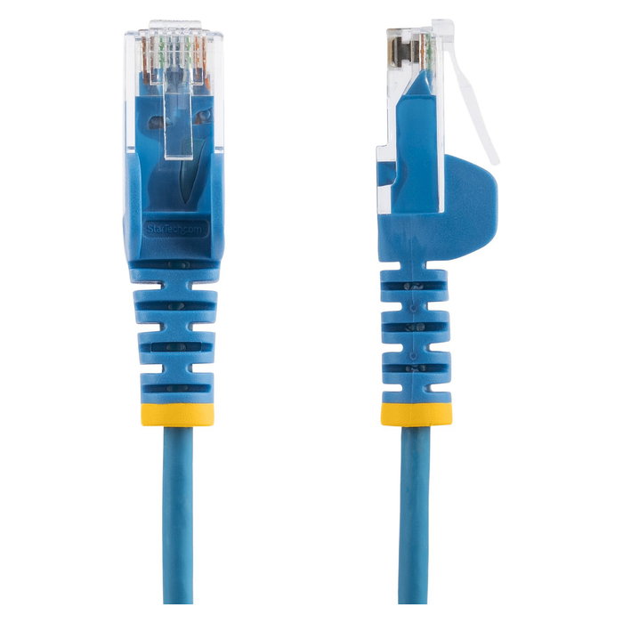 StarTech Cable de Red Ethernet 50cm Cat6 10GbE UTP LSZH para PoE 100W, Cordón de Parcheo RJ45 Sin Enredos - 6GRJ45S50CM StarTech Cable de Red Ethernet 50cm Cat6 10GbE UTP LSZH para PoE 100W, Cordón de Parcheo RJ45 Sin Enredos - 6GRJ45S50CM