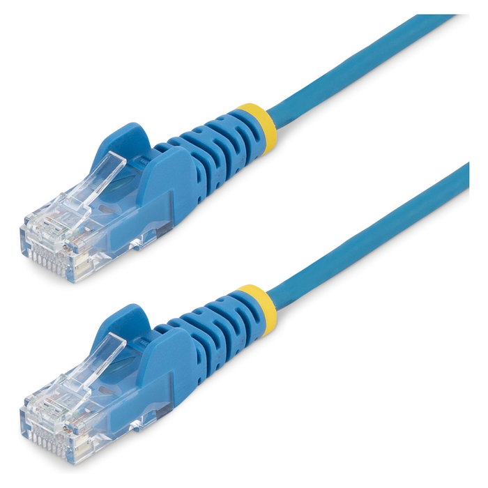 StarTech Cable de Red Ethernet 50cm Cat6 10GbE UTP LSZH para PoE 100W, Cordón de Parcheo RJ45 Sin Enredos - 6GRJ45S50CM StarTech Cable de Red Ethernet 50cm Cat6 10GbE UTP LSZH para PoE 100W, Cordón de Parcheo RJ45 Sin Enredos - 6GRJ45S50CM