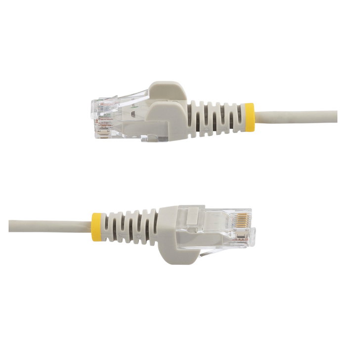 StarTech Cable de red Cat6 sin enganches 50 cm, RJ-45 macho a RJ-45 macho, gris StarTech Cable de red Cat6 sin enganches 50 cm, RJ-45 macho a RJ-45 macho, gris