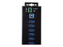 StarTech.com Hub USB 3.0 HB30A10AME - Hub Industrial con 10 Puertos USB 3.2 Gen 1, Alimentación Externa, Montaje en Carril DIN/Pared, Protección ESD y Sobretensiones