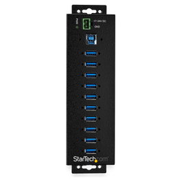 StarTech Hub USB 3.2 Gen 1 Industrial de 10 Puertos HB30A10AME