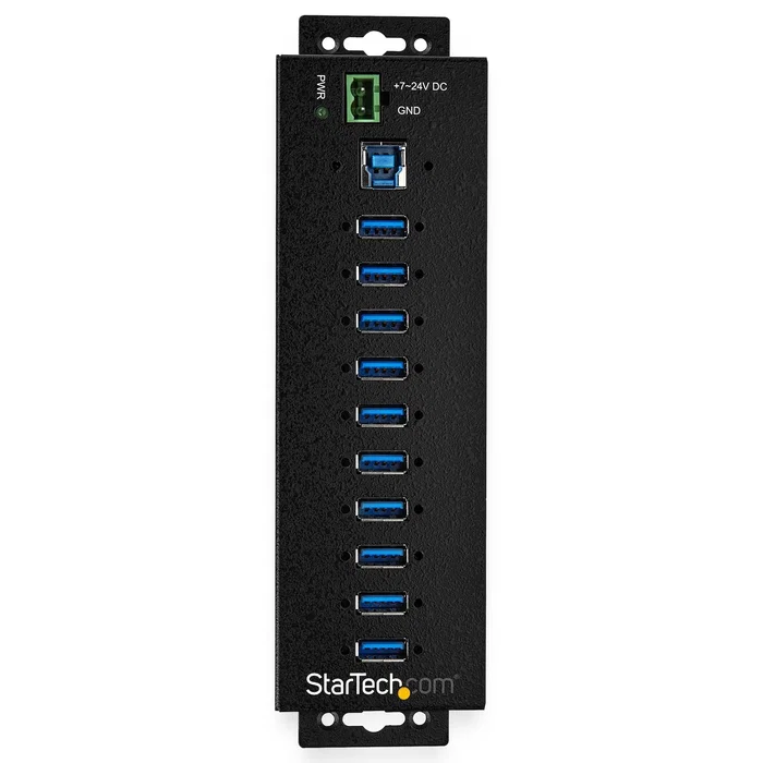 StarTech Hub USB 3.2 Gen 1 Industrial de 10 Puertos HB30A10AME StarTech Hub USB 3.2 Gen 1 Industrial de 10 Puertos HB30A10AME