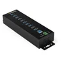 StarTech Hub USB 3.2 Gen 1 Industrial de 10 Puertos HB30A10AME