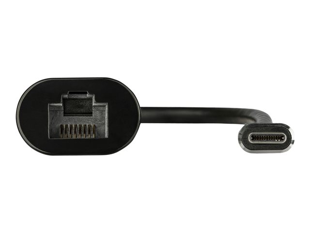 StarTech Adaptador de Red Ethernet USB-C a RJ45 2,5 Gigabit LAN US2GC30 para Laptop, Mac, Windows, Linux - Externo, USB 3.0, Negro