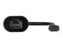 StarTech Adaptador de Red Ethernet USB-C a RJ45 2,5 Gigabit LAN US2GC30 para Laptop, Mac, Windows, Linux - Externo, USB 3.0, Negro