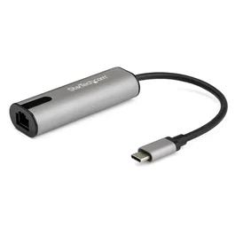StarTech.com Adaptador de Red Ethernet USB-C a RJ45 2.5 Gigabit LAN US2GC30 - Conectividad 2.5 Gbps, Compatible con Windows, macOS, Linux