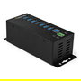 StarTech Hub USB 3.0 Industrial de 7 Puertos 7PT IND. USB3 HUB con Adaptador de Corriente y 5Gbps