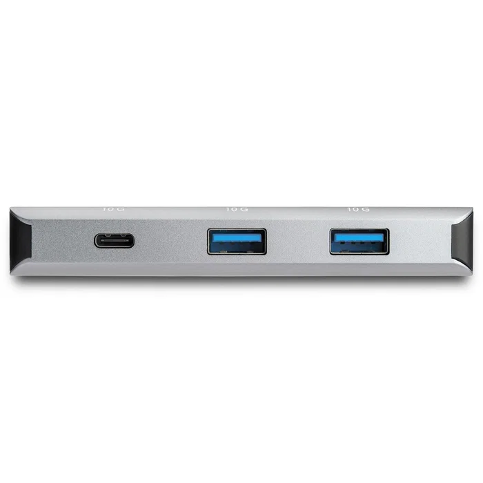 StarTech.com HB31C3A1CB - Hub USB-C de 4 Puertos con Cable de 25cm - Alimentado por Bus - 3x USB-A + 1x USB-C - 10Gbps USB 3.2 Gen 2 - Compatible con Mac, Windows, Thunderbolt 3