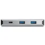 StarTech.com HB31C3A1CB - Hub USB-C de 4 Puertos con Cable de 25cm - Alimentado por Bus - 3x USB-A + 1x USB-C - 10Gbps USB 3.2 Gen 2 - Compatible con Mac, Windows, Thunderbolt 3