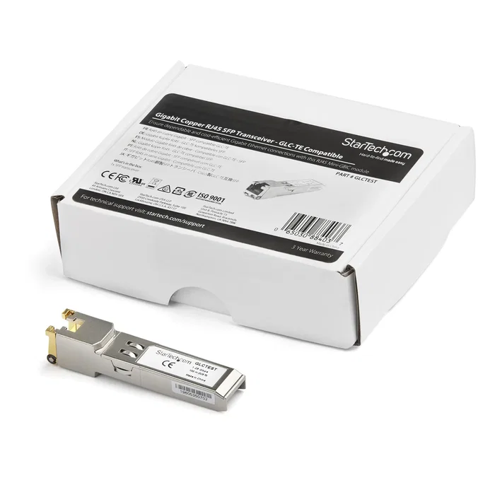 StarTech Módulo Transceptor SFP Compatible con Cisco GLC-TE GLCTEST