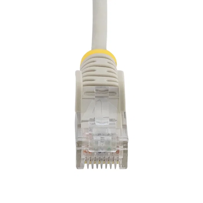 Startech Cable de red Cat6 delgado de 3 m Gris con conectores RJ45 sin enganches
