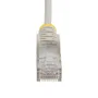 Startech Cable de red Cat6 delgado de 3 m Gris con conectores RJ45 sin enganches