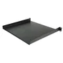 StarTech.com CABSHELF116 Bandeja o Estante Cantilever para Rack 1U, Metálico, Negro, Acero, Capacidad 20kg, Cumple con EIA/ECA-310-E