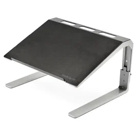 Startech.com Base Soporte Ajustable para Ordenador Portátil - Servicio Pesado - 3 Posiciones de Altura, Negro