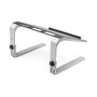 Startech.com Base Soporte Ajustable para Ordenador Portátil - Servicio Pesado - 3 Posiciones de Altura, Negro