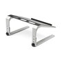 Startech.com Base Soporte Ajustable para Ordenador Portátil - Servicio Pesado - 3 Posiciones de Altura, Negro