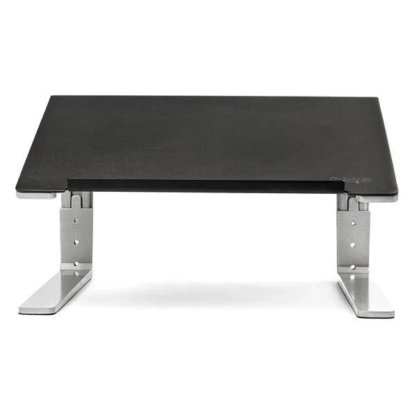 StarTech.com Soporte Ergonómico Ajustable para Portátil - LTSTND - de Servicio Pesado, 3 Alturas, Acero y Aluminio, Hasta 17", 20 kg, Negro y Plata