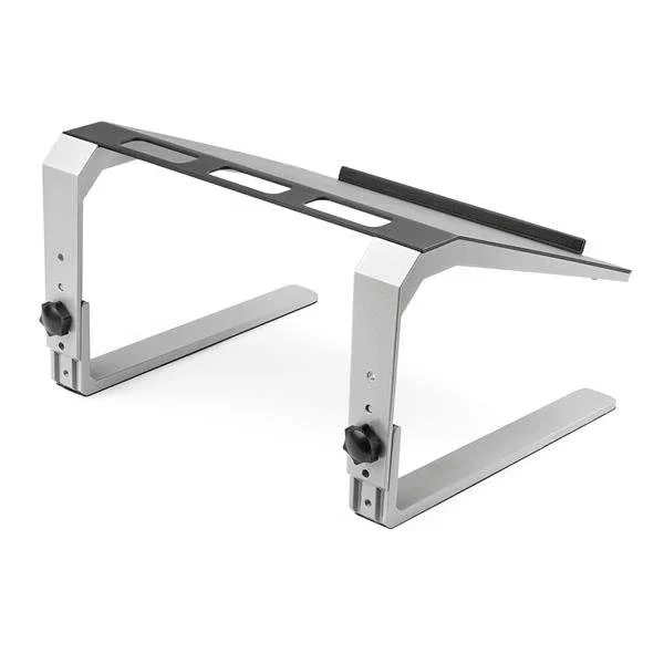 StarTech.com Soporte Ergonómico Ajustable para Portátil - LTSTND - de Servicio Pesado, 3 Alturas, Acero y Aluminio, Hasta 17", 20 kg, Negro y Plata