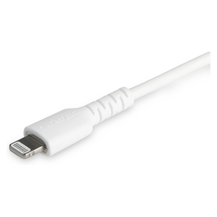 StarTech.com Cable USB-C a Lightning de 2 m, Certificado MFi, Blanco