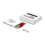 StarTech.com Adaptador PCIe Dual para 2 SSD M.2 NVMe/AHCI PEX8M2E2 Rojo