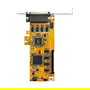 StarTech PEX8S1050LP Tarjeta Serial PCI Express de 8 Puertos RS-232 con UART 16550 - Compatible con Perfil Bajo (Low Profile) - Para Windows Server, Linux