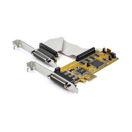 StarTech PEX8S1050LP Tarjeta Serial PCI Express de 8 Puertos RS-232 con UART 16550 - Compatible con Perfil Bajo (Low Profile) - Para Windows Server, Linux