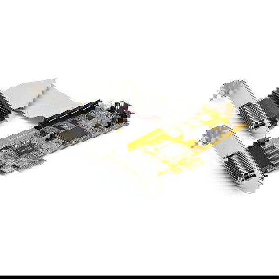 StarTech PEX8S1050LP Tarjeta Serial PCI Express de 8 Puertos RS-232 con UART 16550 - Compatible con Perfil Bajo (Low Profile) - Para Windows Server, Linux StarTech PEX8S1050LP Tarjeta Serial PCI Express de 8 Puertos RS-232 con UART 16550 - Compatible con Perfil Bajo (Low Profile) - Para Windows Server, Linux