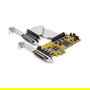 StarTech PEX8S1050LP Tarjeta Serial PCI Express de 8 Puertos RS-232 con UART 16550 - Compatible con Perfil Bajo (Low Profile) - Para Windows Server, Linux