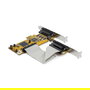 StarTech PEX8S1050LP Tarjeta Serial PCI Express de 8 Puertos RS-232 con UART 16550 - Compatible con Perfil Bajo (Low Profile) - Para Windows Server, Linux