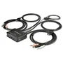 StarTech.com Conmutador KVM HDMI de 2 puertos SV211HDUA4K con 4K a 60Hz y Audio