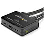 StarTech.com Conmutador KVM HDMI de 2 puertos SV211HDUA4K con 4K a 60Hz y Audio