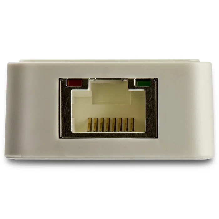 StarTech.com Adaptador de red USB-C a Gigabit Ethernet y USB-A, Blanco
