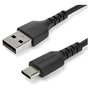 StarTech.com Cable USB-A a USB-C de 1 metro, Negro