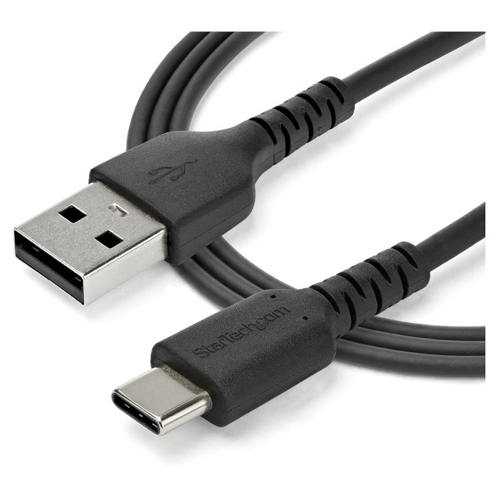 StarTech.com Cable USB-A a USB-C de 1 metro, Negro StarTech.com Cable USB-A a USB-C de 1 metro, Negro