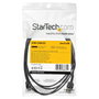 StarTech 2m Cable USB 2.0 a USB-C Negro con Fibra de Aramida