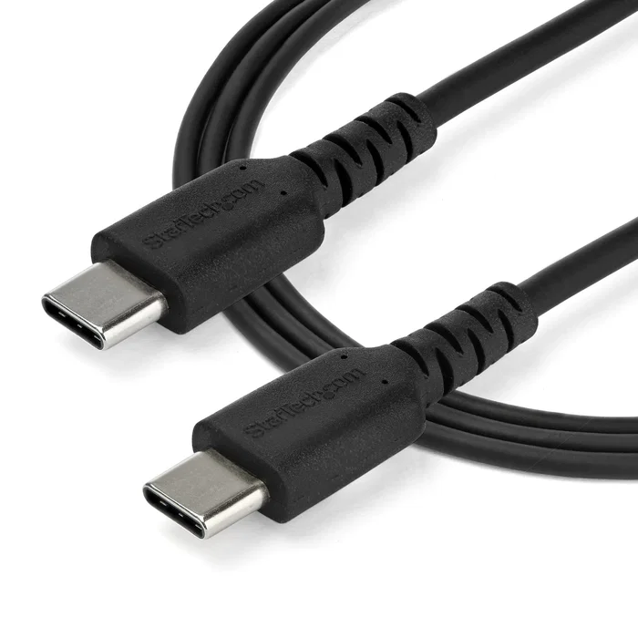 StarTech Cable USB-C a USB-C de 1m, Negro