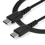 StarTech Cable USB-C a USB-C de 1m, Negro