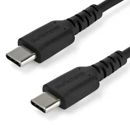 StarTech Cable USB-C a USB-C de 1m, Negro