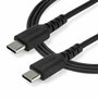 StarTech.com Cable USB-C a USB-C de 1m, 60W, Negro