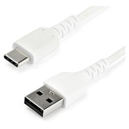 Startech Cable USB 2.0 a USB-C de 2m, Aramid Fiber White
