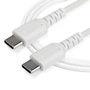 Cable USB C Startech RUSB2CC1MW Blanco 1 m